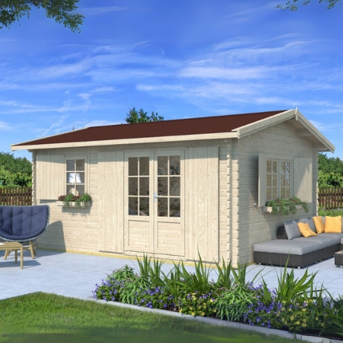 ELISTA - Wooden Shed - 19.8m²