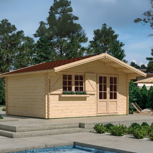 LILAC - Wooden Shed - 19.8m²