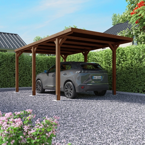 VICTOR - Wooden Carport 3 x 5m